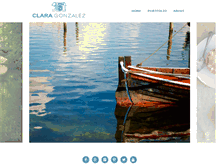 Tablet Screenshot of claragonzalez.com